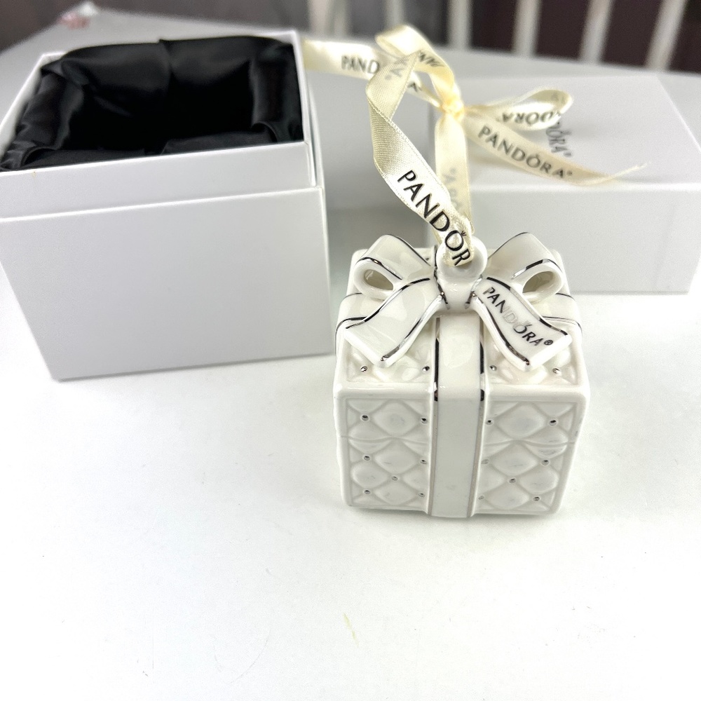 Pandora Cermamic Box Ornament, NIB
